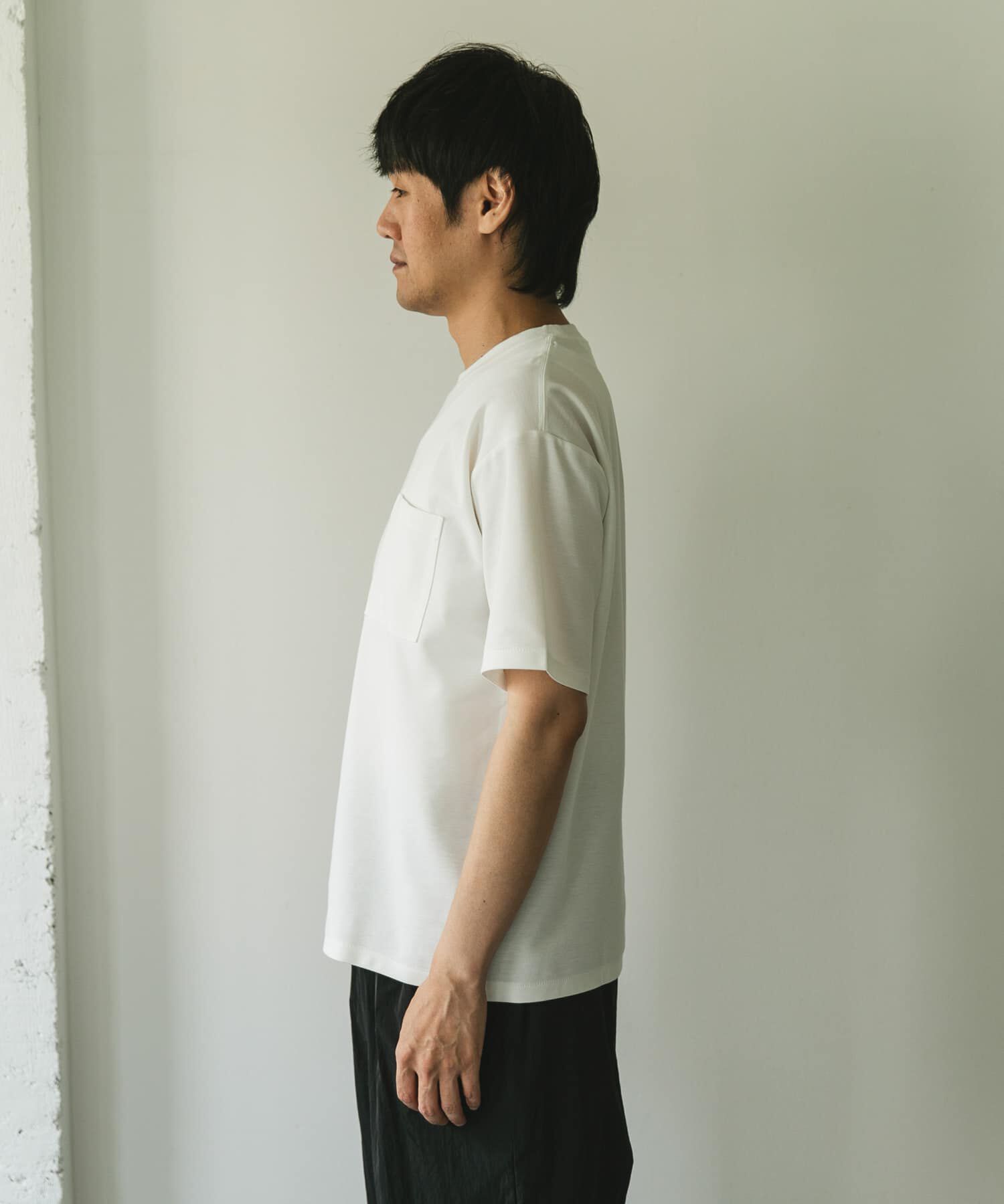 URBAN RESEARCH DOORS「『Sサイズ/WEB限定』ポンチポケットショートスリーブTシャツ」|Tシャツ・カットソー|