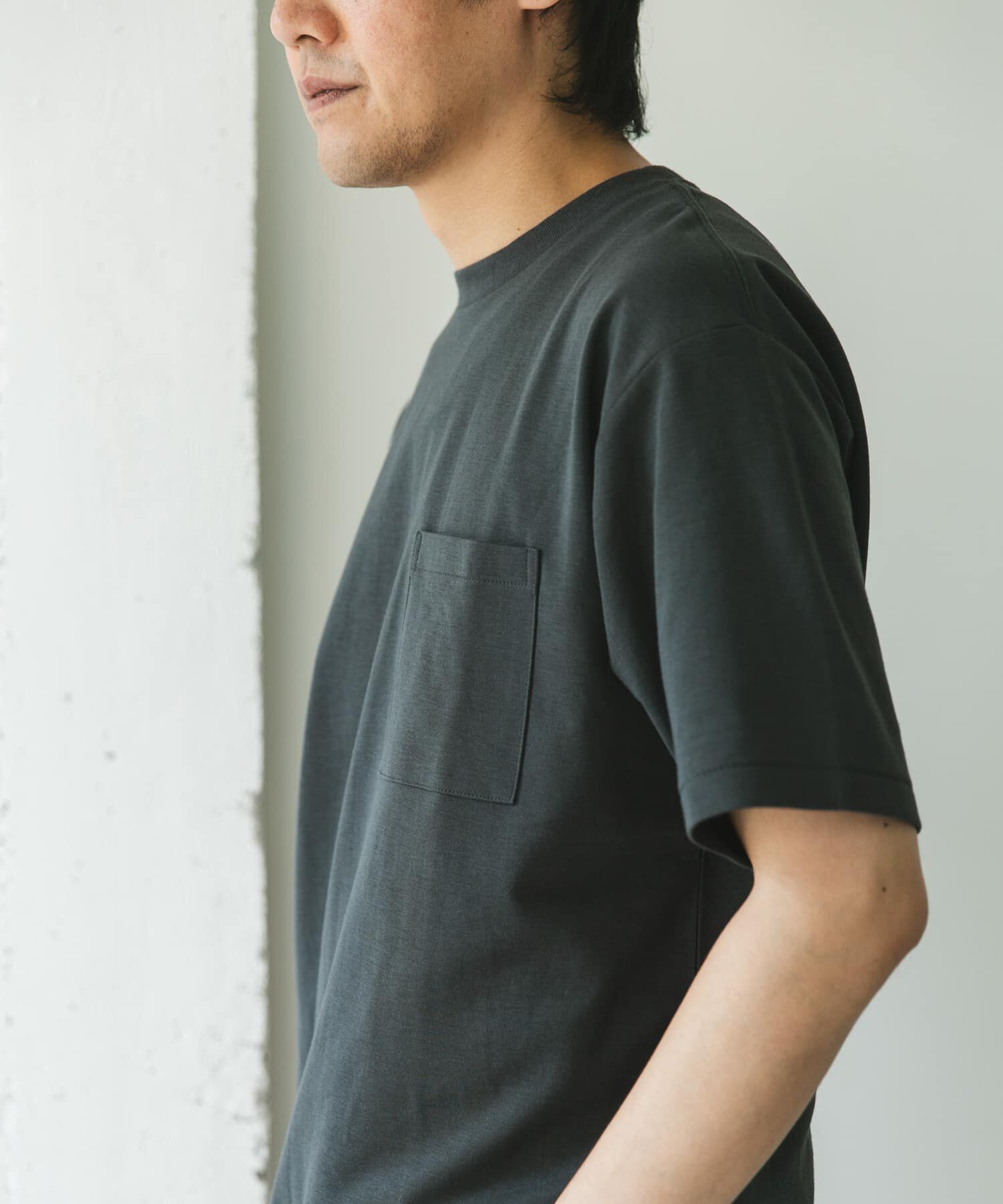 URBAN RESEARCH DOORS「『Sサイズ/WEB限定』ポンチポケットショートスリーブTシャツ」|Tシャツ・カットソー|