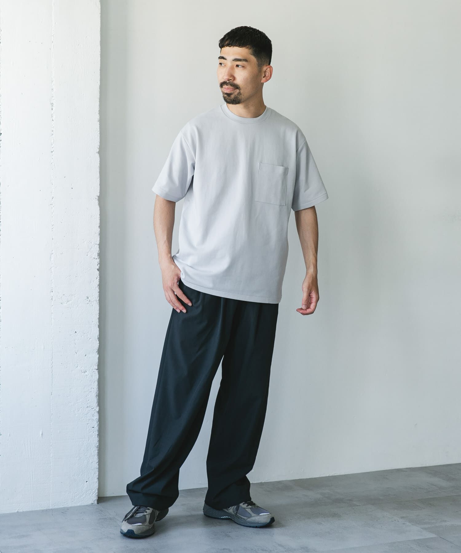 URBAN RESEARCH DOORS「『Sサイズ/WEB限定』ポンチポケットショートスリーブTシャツ」|Tシャツ・カットソー|