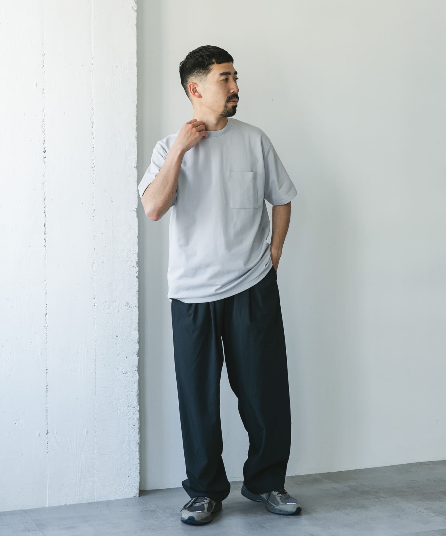 URBAN RESEARCH DOORS「『Sサイズ/WEB限定』ポンチポケットショートスリーブTシャツ」|Tシャツ・カットソー|
