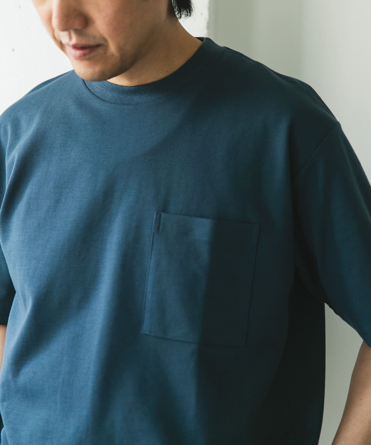 URBAN RESEARCH DOORS「『Sサイズ/WEB限定』ポンチポケットショートスリーブTシャツ」|Tシャツ・カットソー|