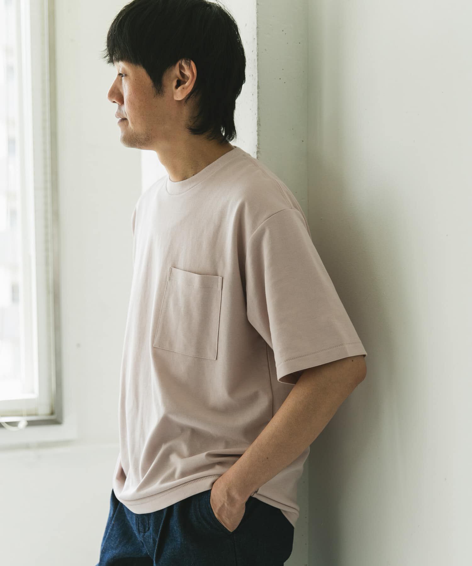 URBAN RESEARCH DOORS「『Sサイズ/WEB限定』ポンチポケットショートスリーブTシャツ」|Tシャツ・カットソー|