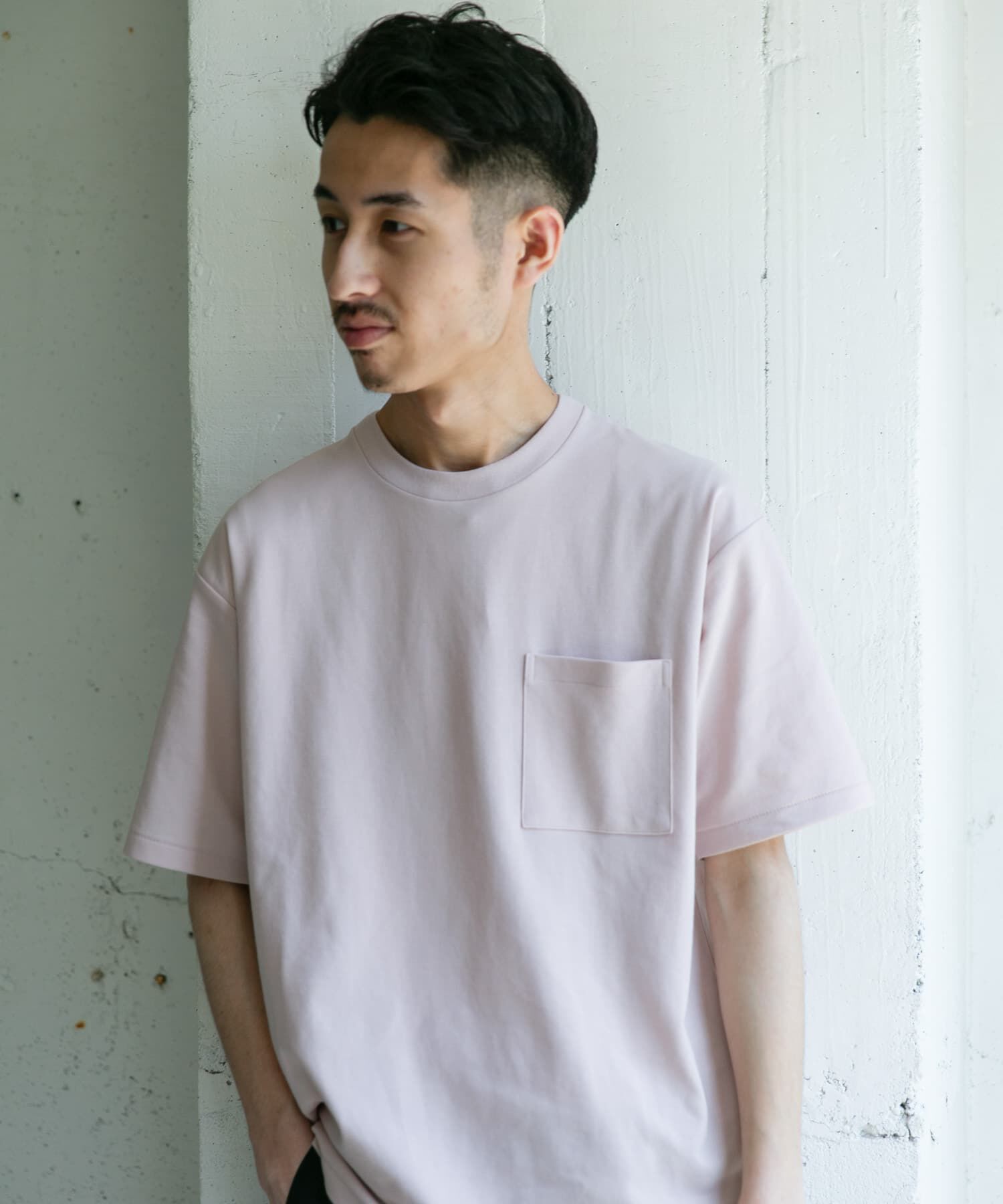 URBAN RESEARCH DOORS「『Sサイズ/WEB限定』ポンチポケットショートスリーブTシャツ」|Tシャツ・カットソー|