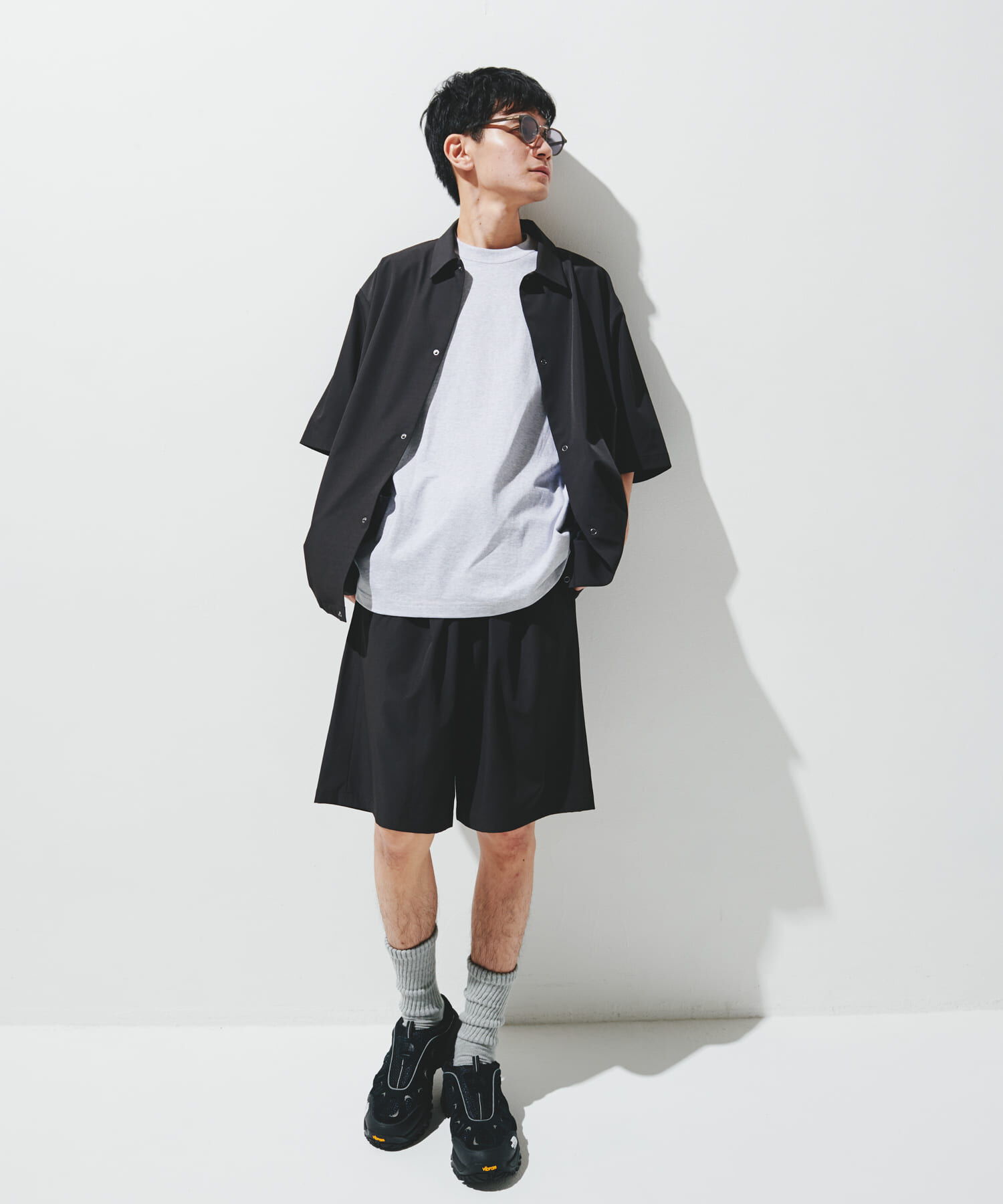 URBAN RESEARCH DOORS「『仁村紗和さん着用』『UR TECH』サマシェア シャツカーディガン」|シャツ・ブラウス|