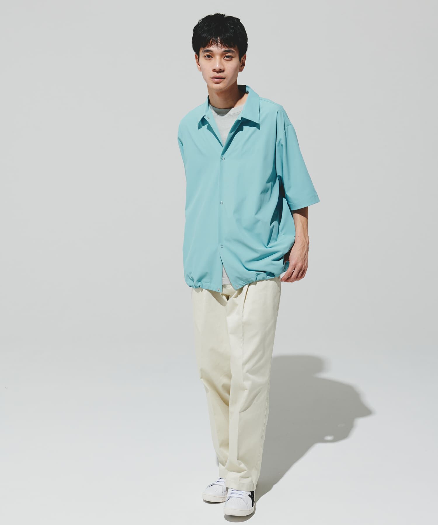 URBAN RESEARCH DOORS「『仁村紗和さん着用』『UR TECH』サマシェア シャツカーディガン」|シャツ・ブラウス|