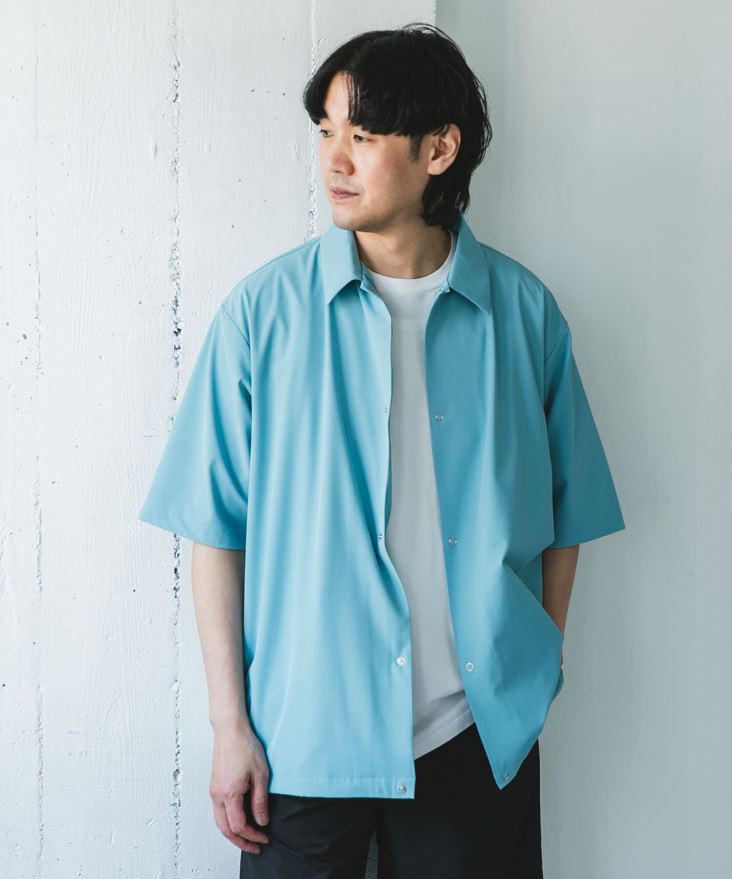 URBAN RESEARCH DOORS「『仁村紗和さん着用』『UR TECH』サマシェア シャツカーディガン」|シャツ・ブラウス|