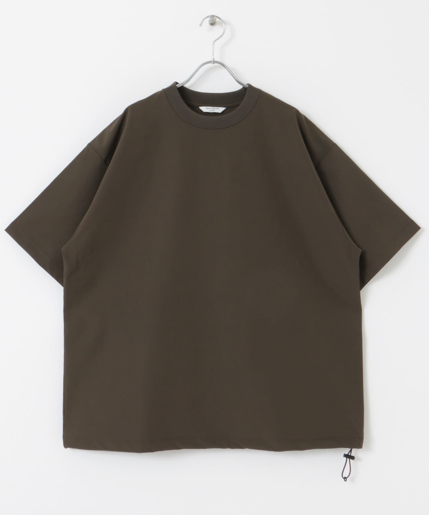 URBAN RESEARCH DOORS「『吸水速乾/UVカット/防シワ』ダブルクロス ストレッチプルオーバー」|Tシャツ・カットソー|