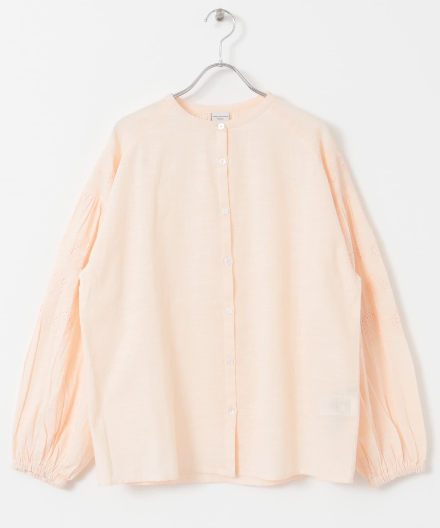 URBAN RESEARCH DOORS「刺繍ボリュームスリーブブラウス」|シャツ・ブラウス|