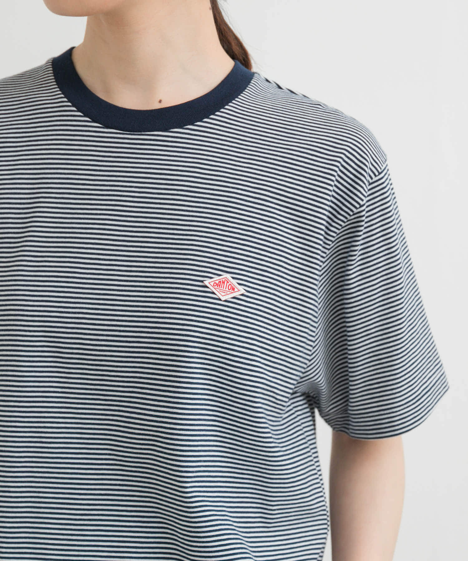 URBAN RESEARCH DOORS「DANTON　INNER T-SHIRTS」|Tシャツ・カットソー|ブルー系その他