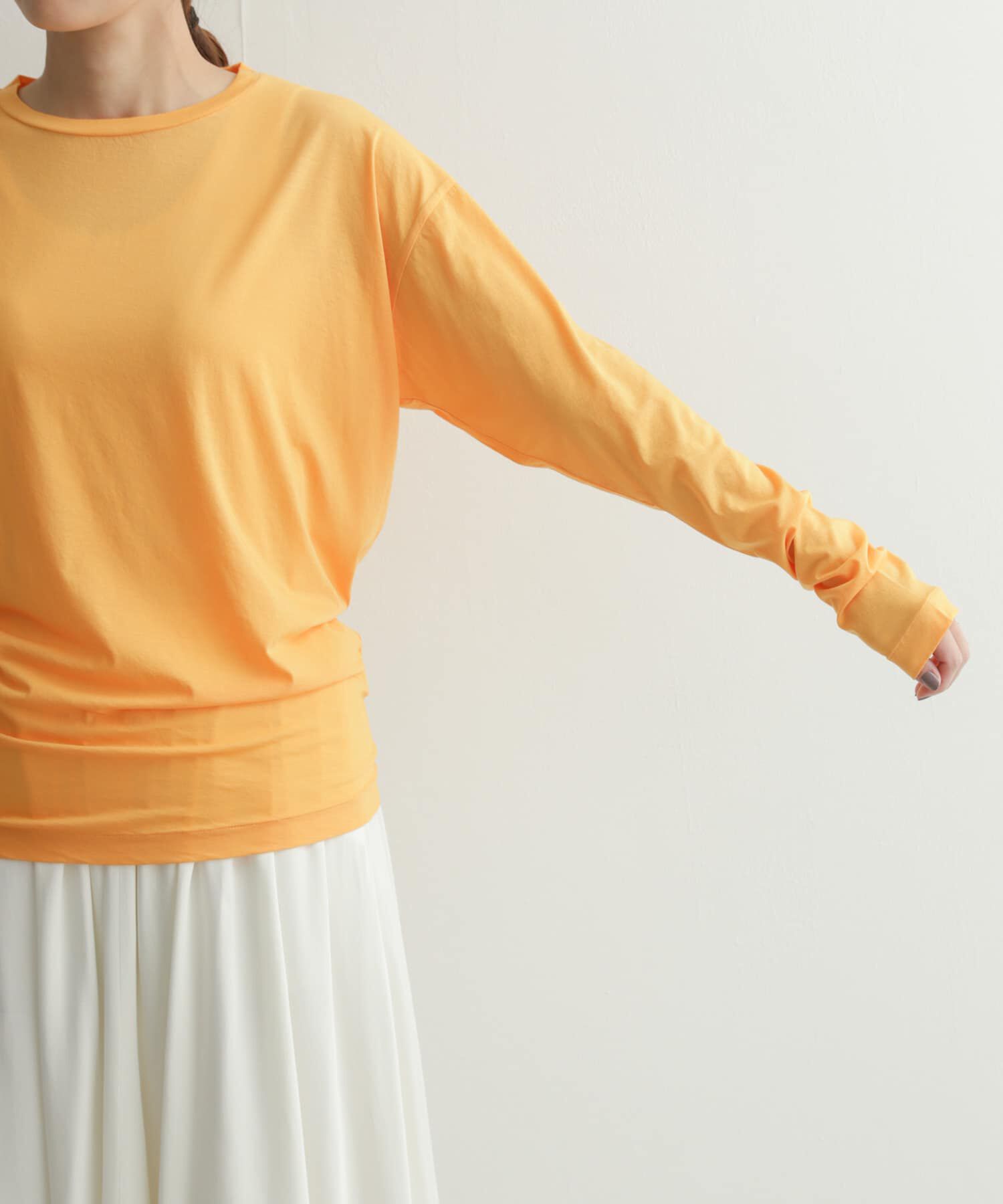 URBAN RESEARCH DOORS「『別注』unfil&times;DOORS　high twist cotton L/S t-shirts」|Tシャツ・カットソー|