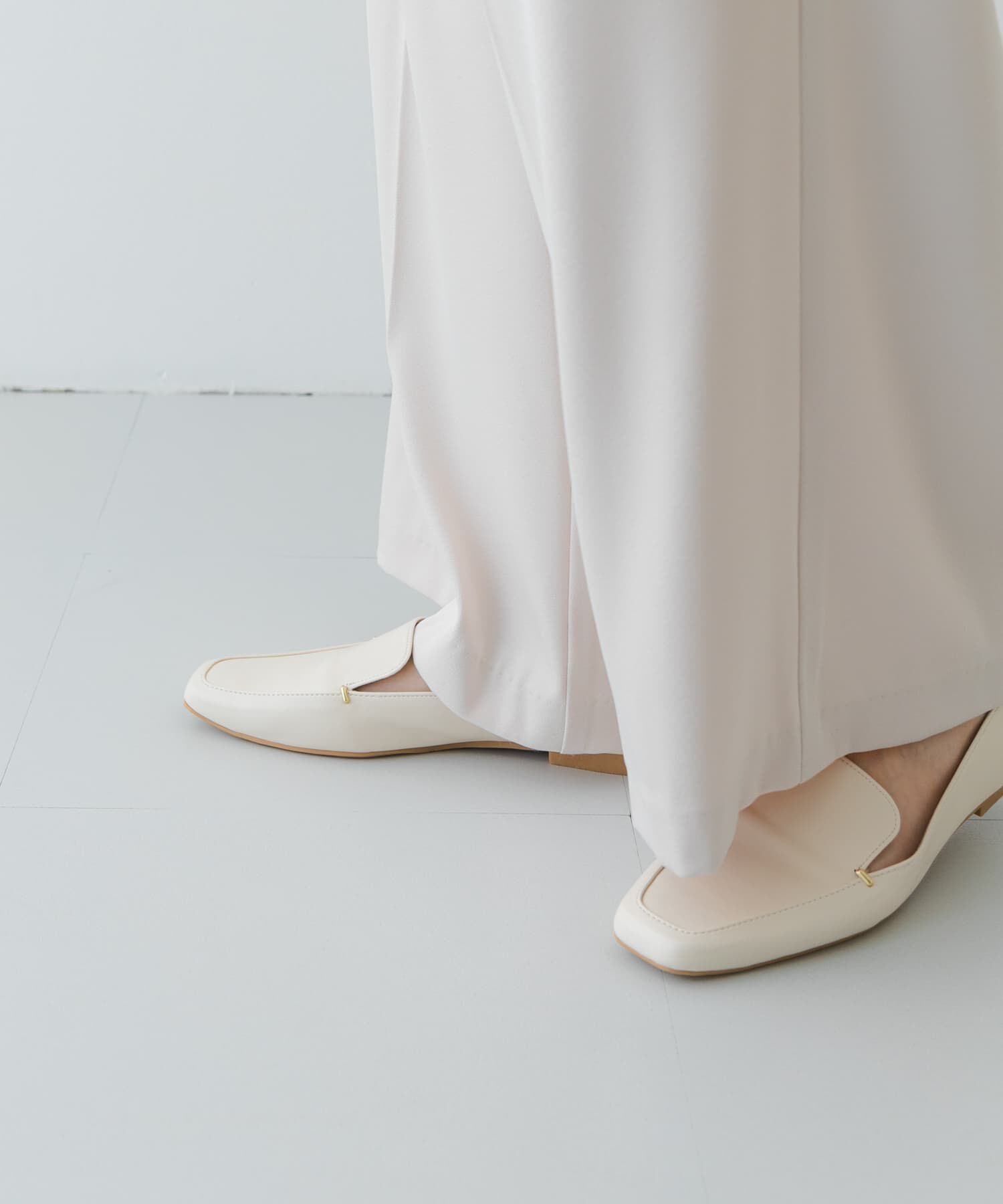 RODE SKO「『MADE IN JAPAN』スクエアトゥプチメタルローファー」|ローファー|