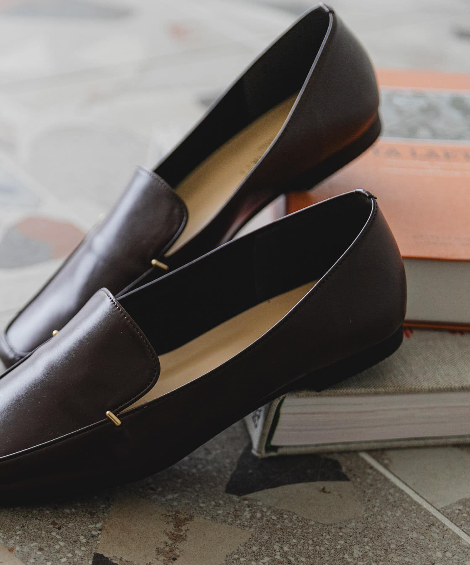 RODE SKO「『MADE IN JAPAN』スクエアトゥプチメタルローファー」|ローファー|