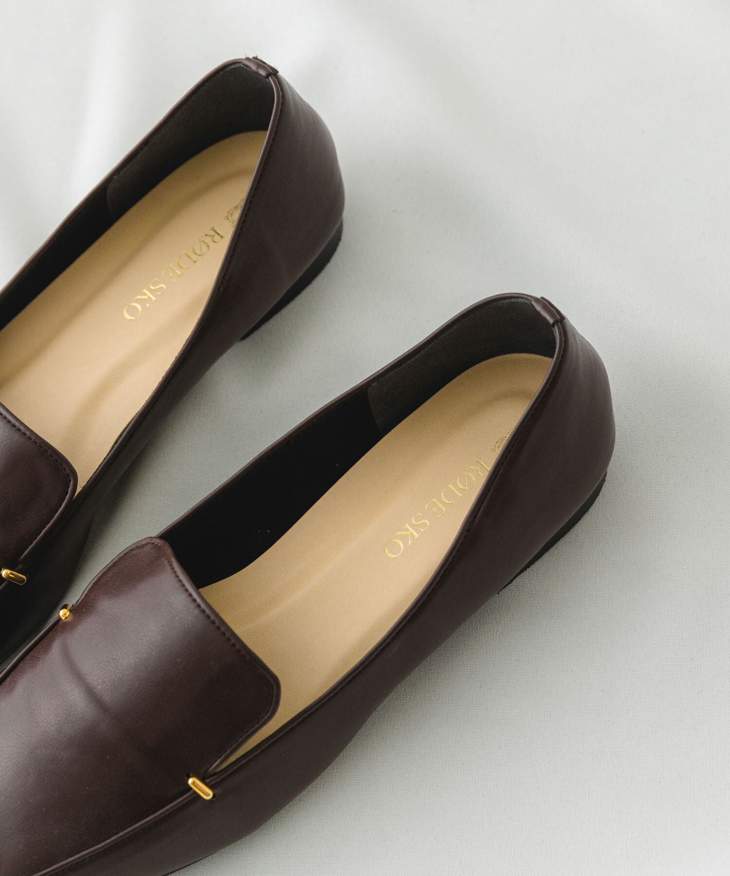 RODE SKO「『MADE IN JAPAN』スクエアトゥプチメタルローファー」|ローファー|