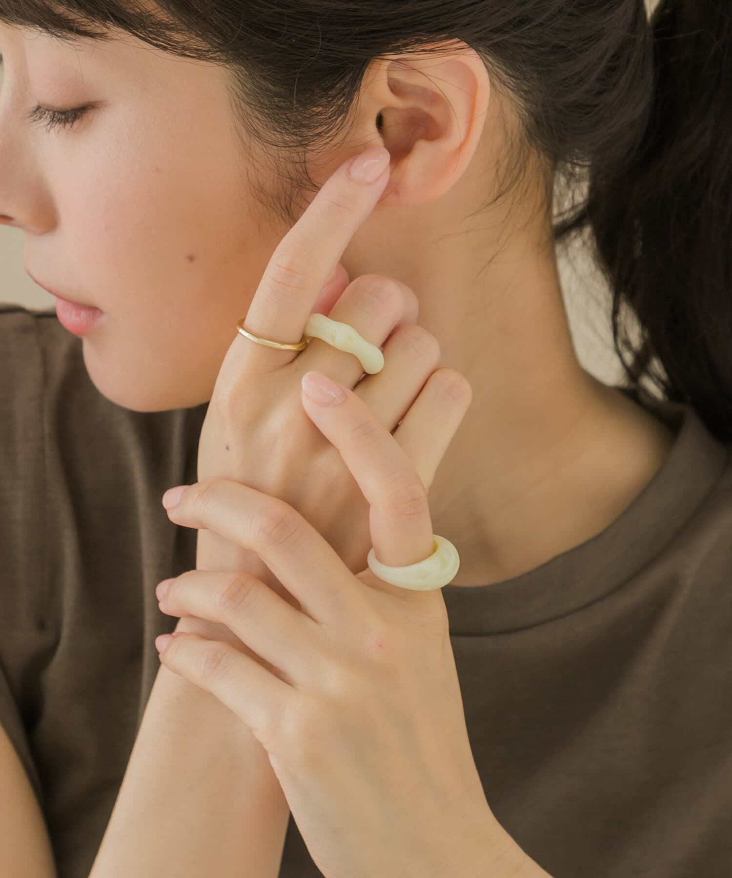 SMELLY「3セットリング」|リング|