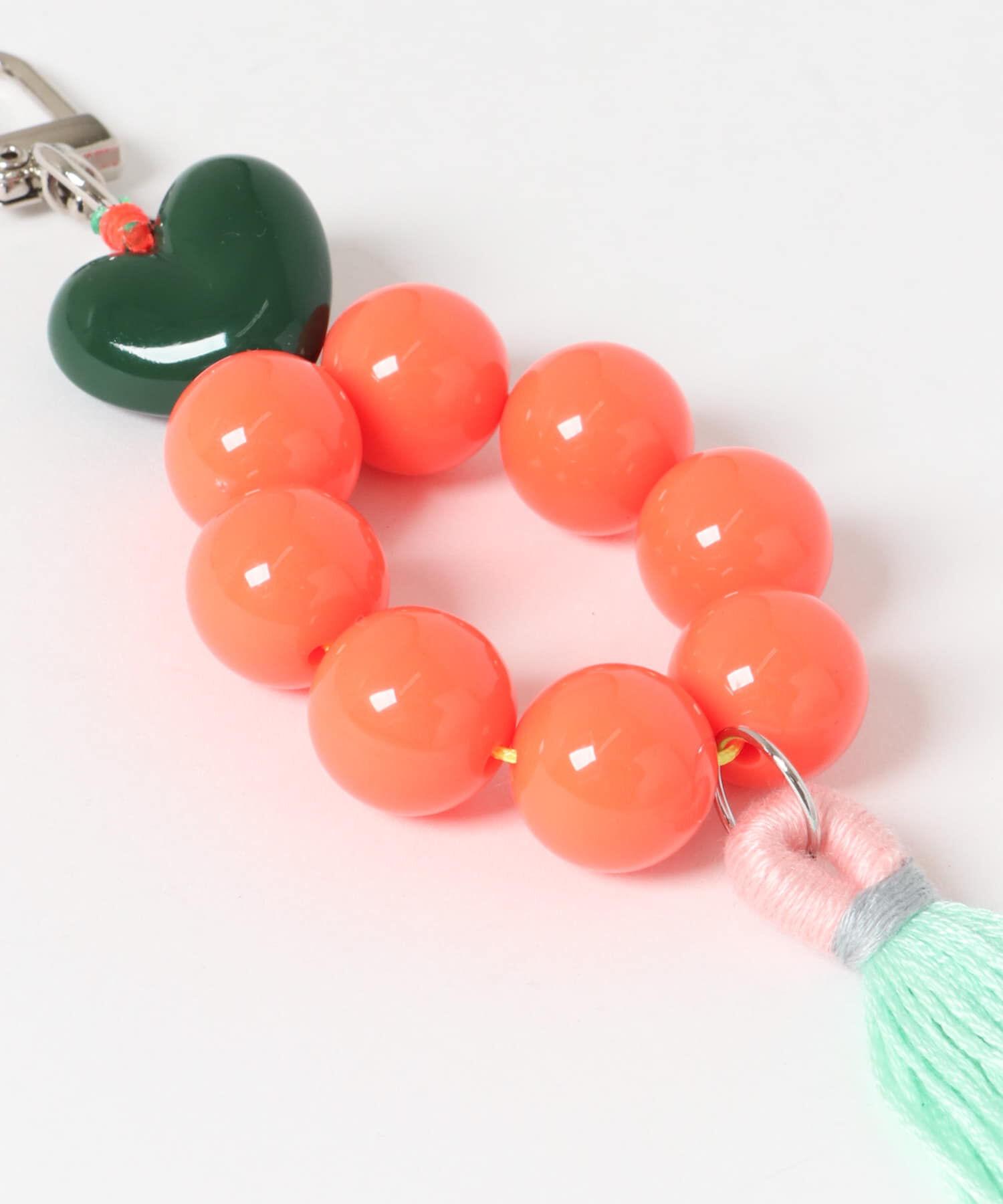 SMELLY「カラーボールタッセルキーチェーン」|チャーム・キーホルダー|