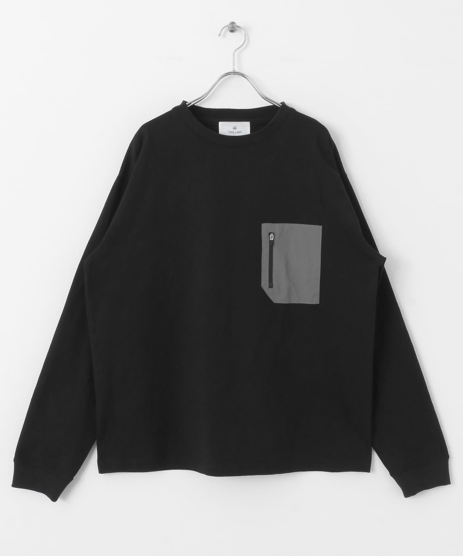 Sonny Label 「ナイロンポケット切替ロングスリーブTEE」|Tシャツ・カットソー|