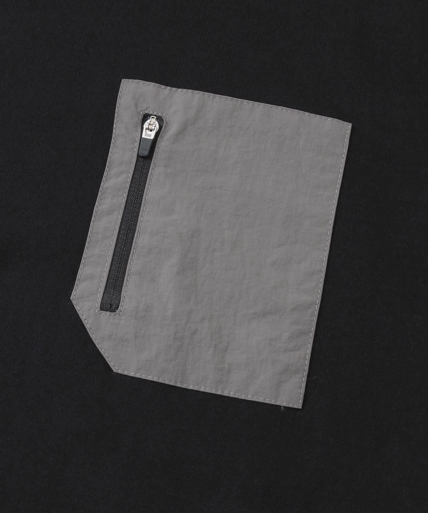 Sonny Label 「ナイロンポケット切替ロングスリーブTEE」|Tシャツ・カットソー|