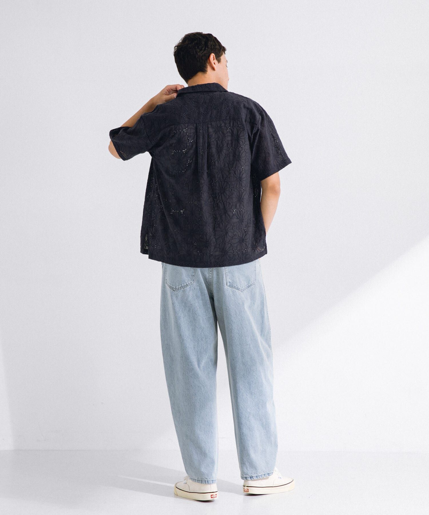 Sonny Label 「レース刺繍ショートスリーブシャツ」|シャツ・ブラウス|