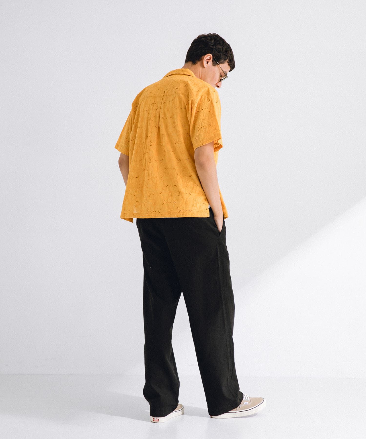 Sonny Label 「レース刺繍ショートスリーブシャツ」|シャツ・ブラウス|