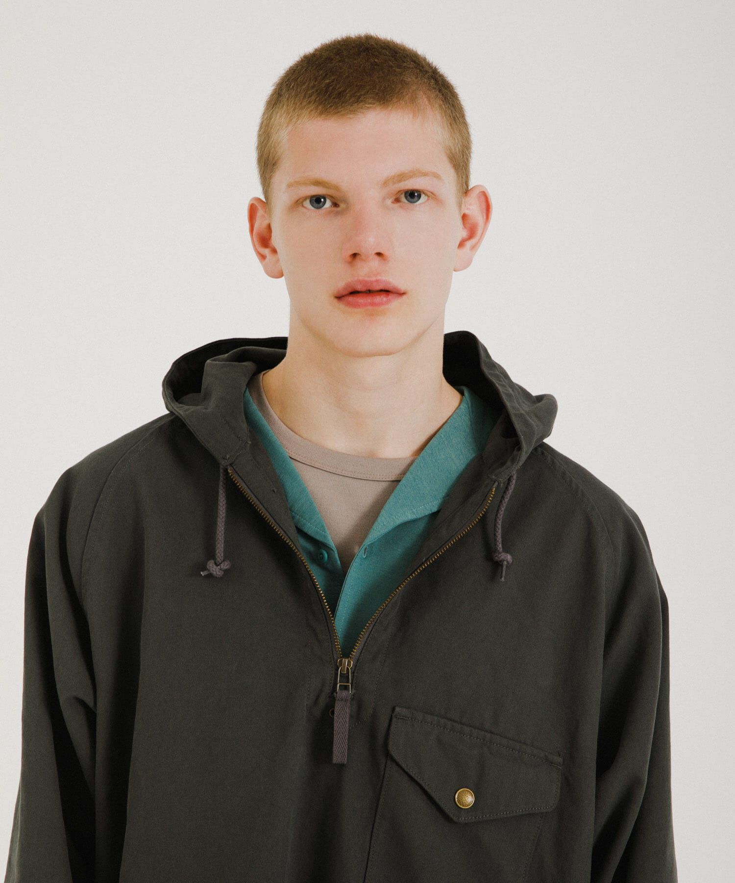 Sonny Label 「『別注』ARMY TWILL&times;Sonny Label　Smock Parka」|ノーカラーコート|