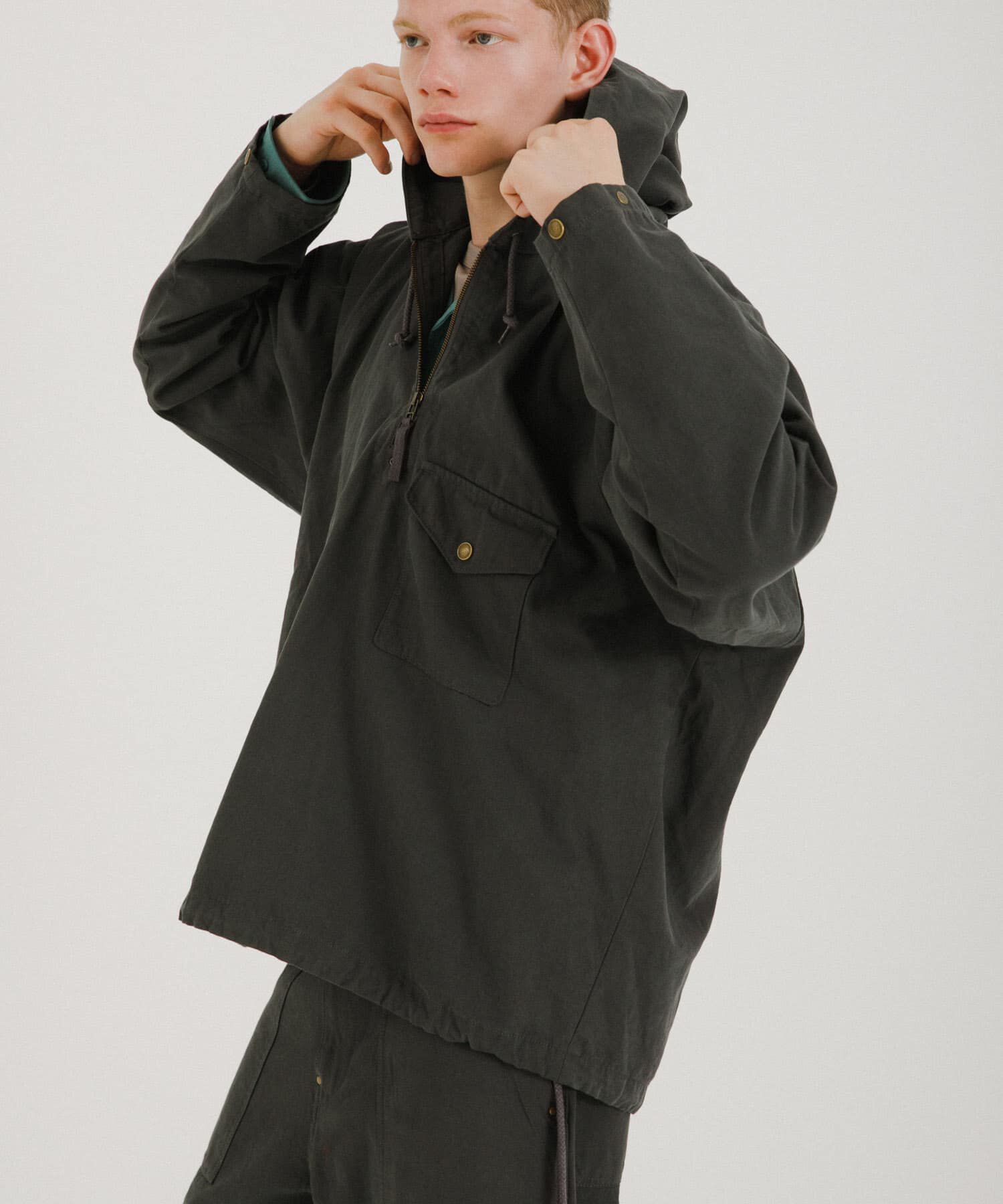Sonny Label 「『別注』ARMY TWILL&times;Sonny Label　Smock Parka」|ノーカラーコート|