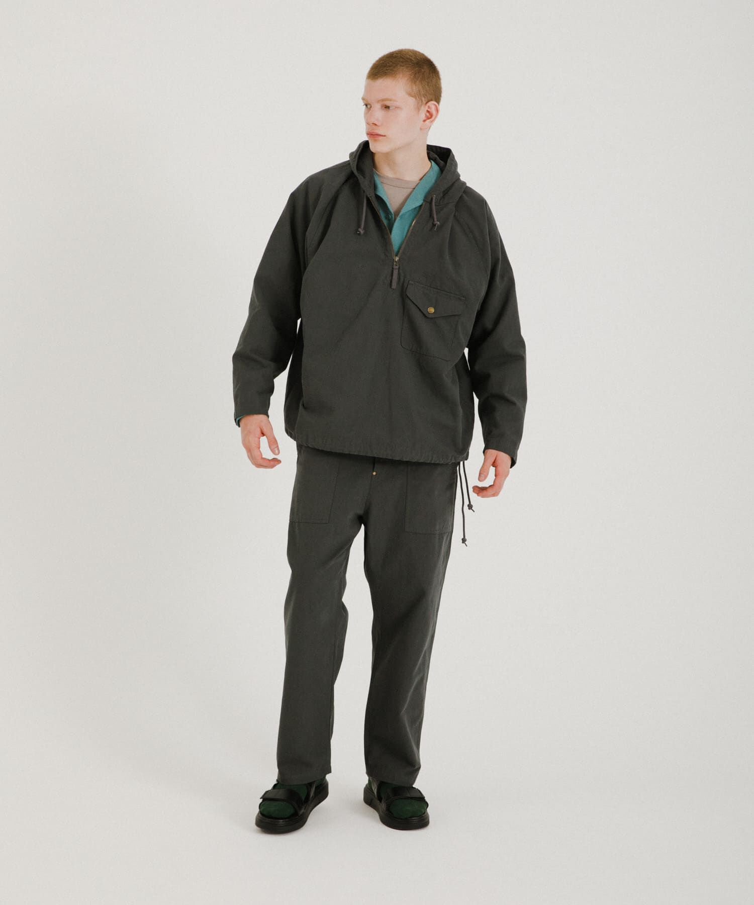 Sonny Label 「『別注』ARMY TWILL&times;Sonny Label　Smock Parka」|ノーカラーコート|