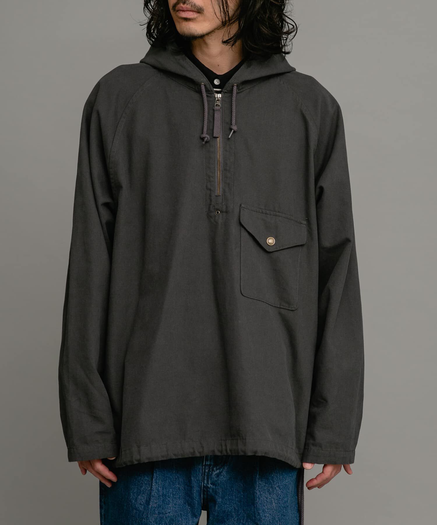 Sonny Label 「『別注』ARMY TWILL&times;Sonny Label　Smock Parka」|ノーカラーコート|