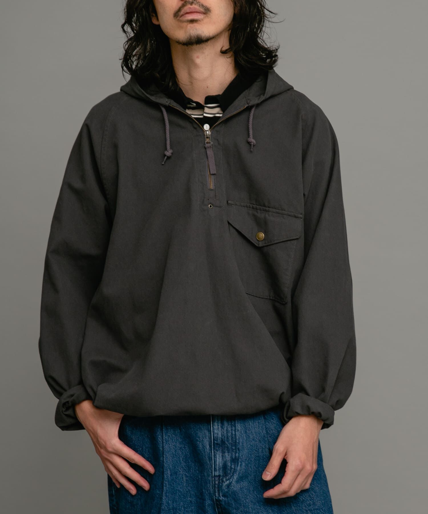Sonny Label 「『別注』ARMY TWILL&times;Sonny Label　Smock Parka」|ノーカラーコート|