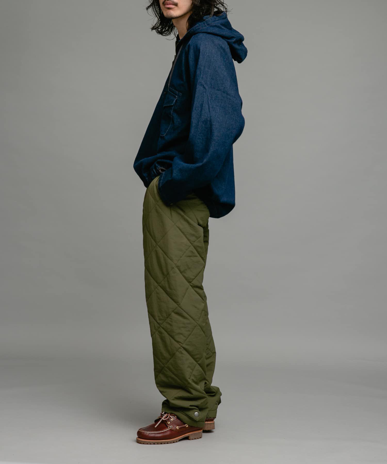 Sonny Label 「『別注』ARMY TWILL&times;Sonny Label　Smock Parka」|ノーカラーコート|