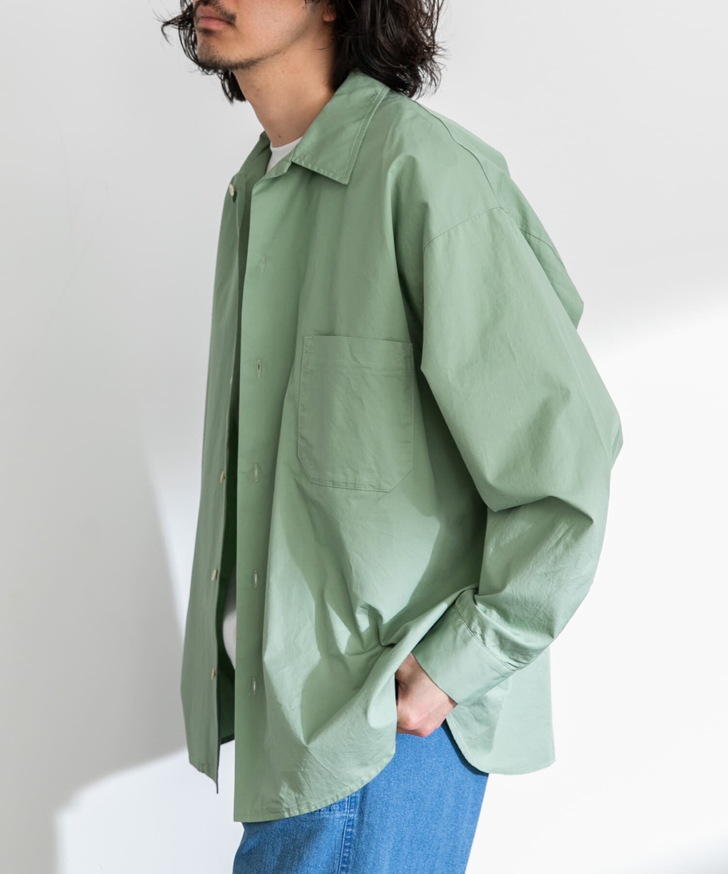Sonny Label 「ARMY TWILL　Light Twill Utility Shirts」|シャツ・ブラウス|