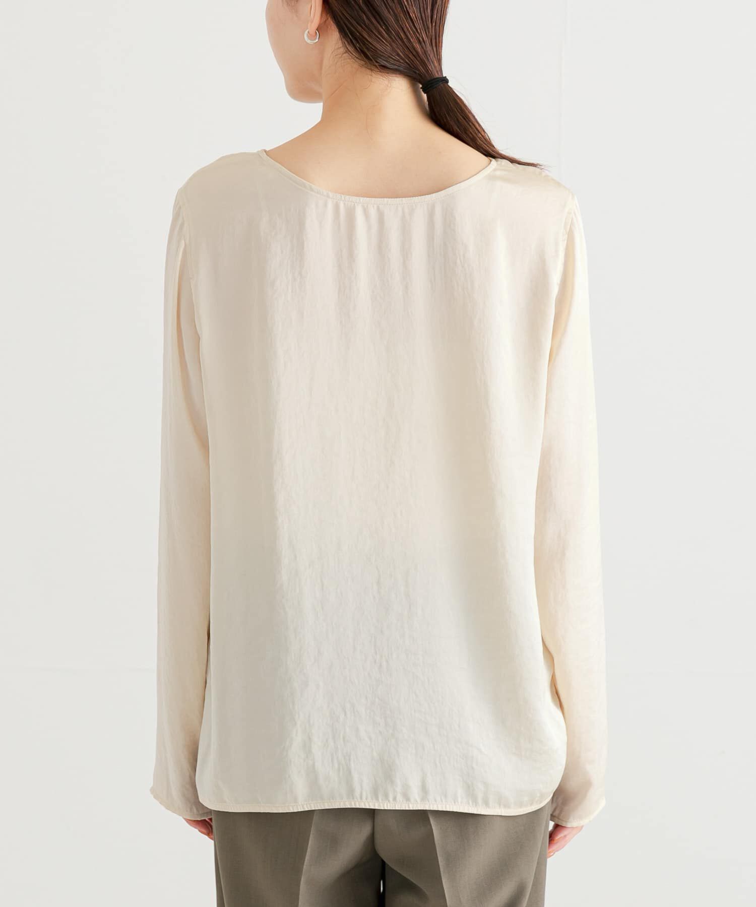 URBAN RESEARCH「ヴィンテージサテンブラウス」|シャツ・ブラウス|