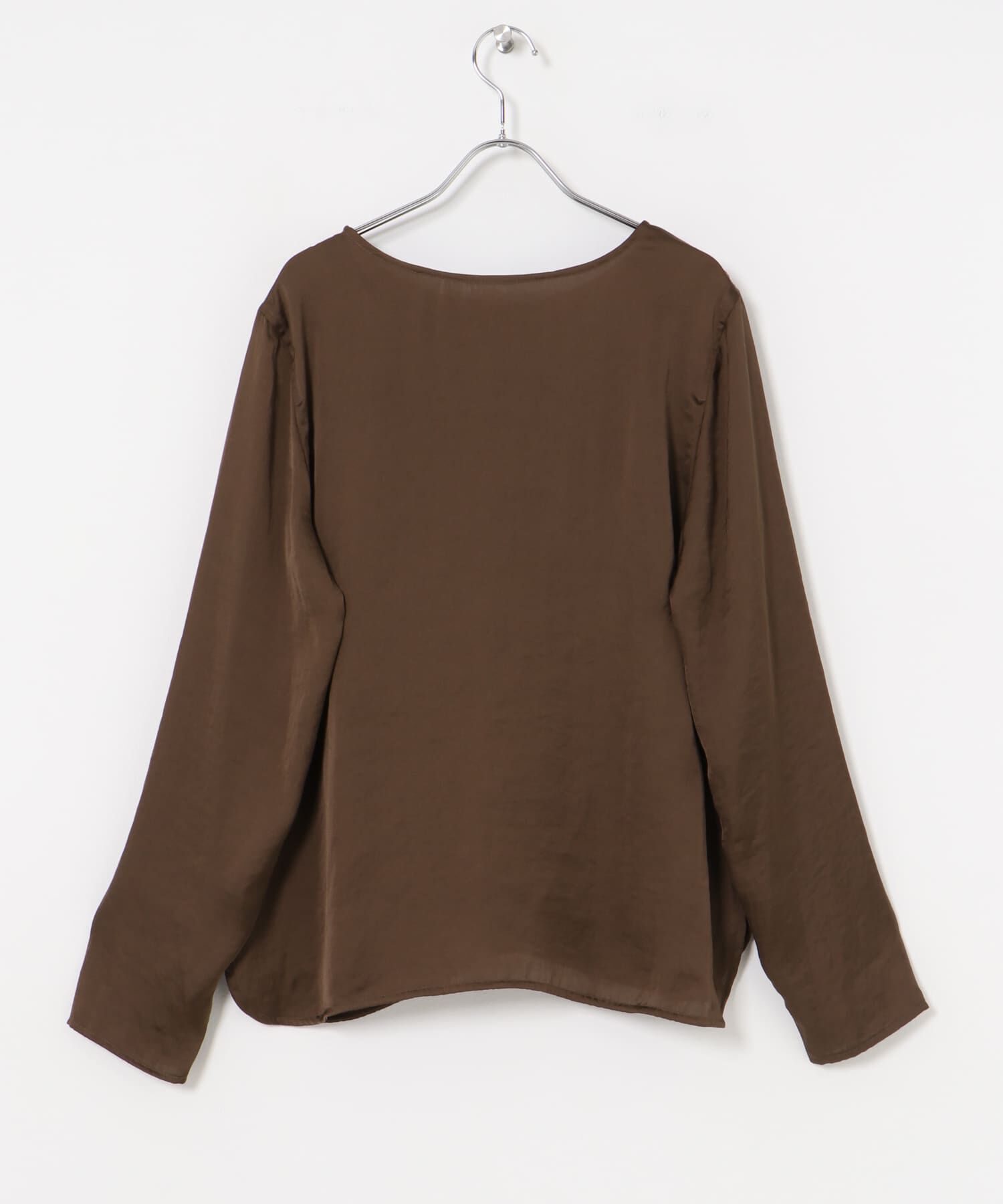 URBAN RESEARCH「ヴィンテージサテンブラウス」|シャツ・ブラウス|