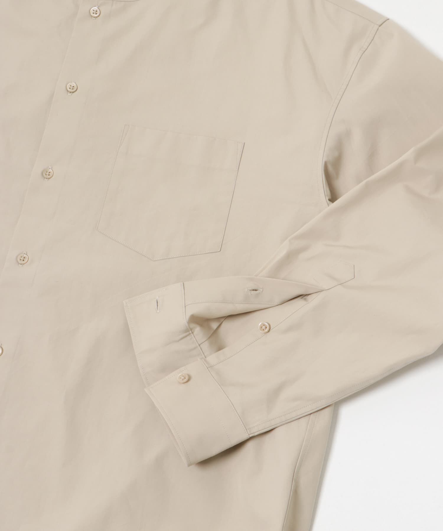 URBAN RESEARCH「new basic THOMAS MASON NOCOLLAR SHIRTS」|シャツ・ブラウス|