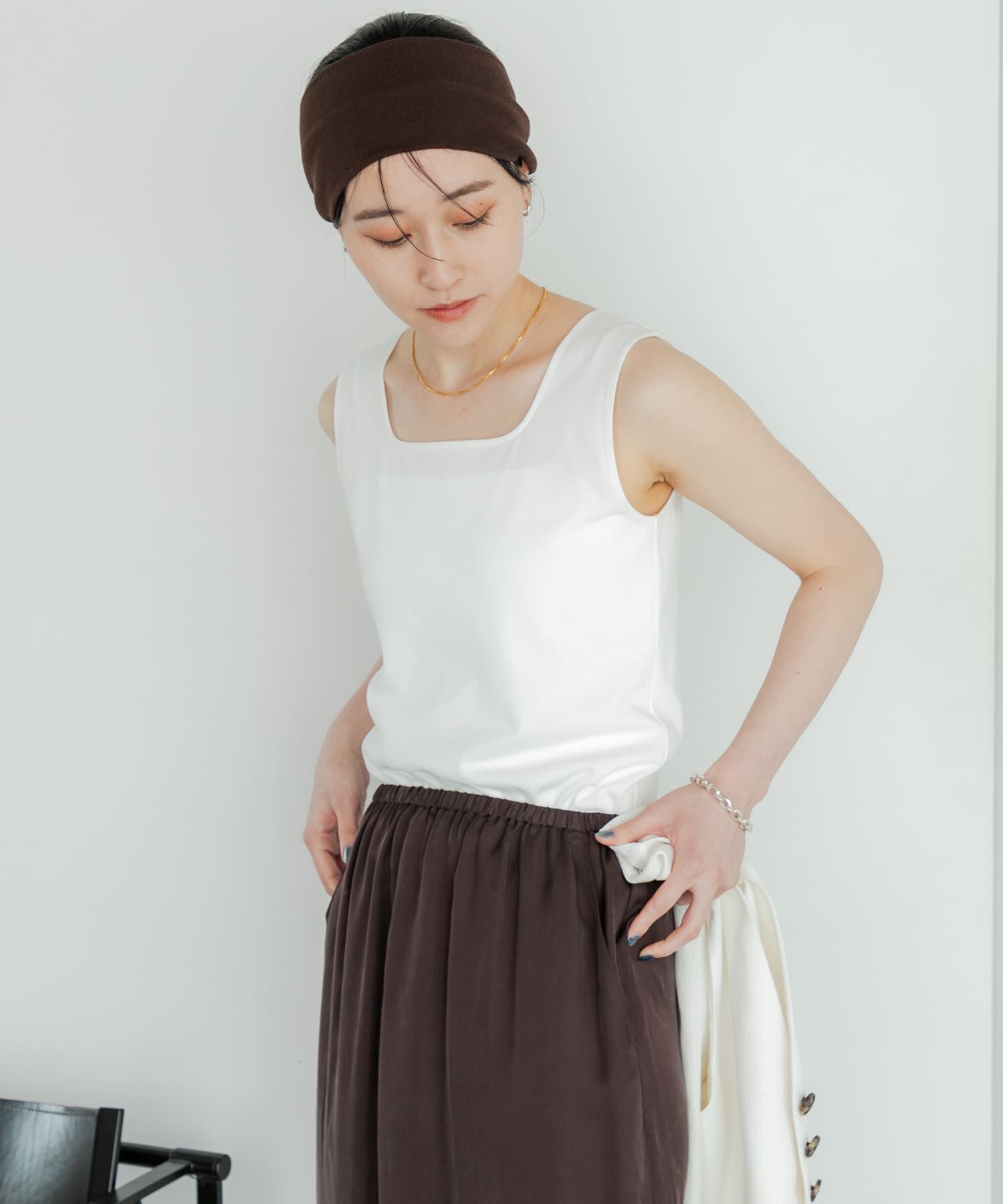 URBAN RESEARCH「スクエアネックタンクトップ」|タンクトップ|