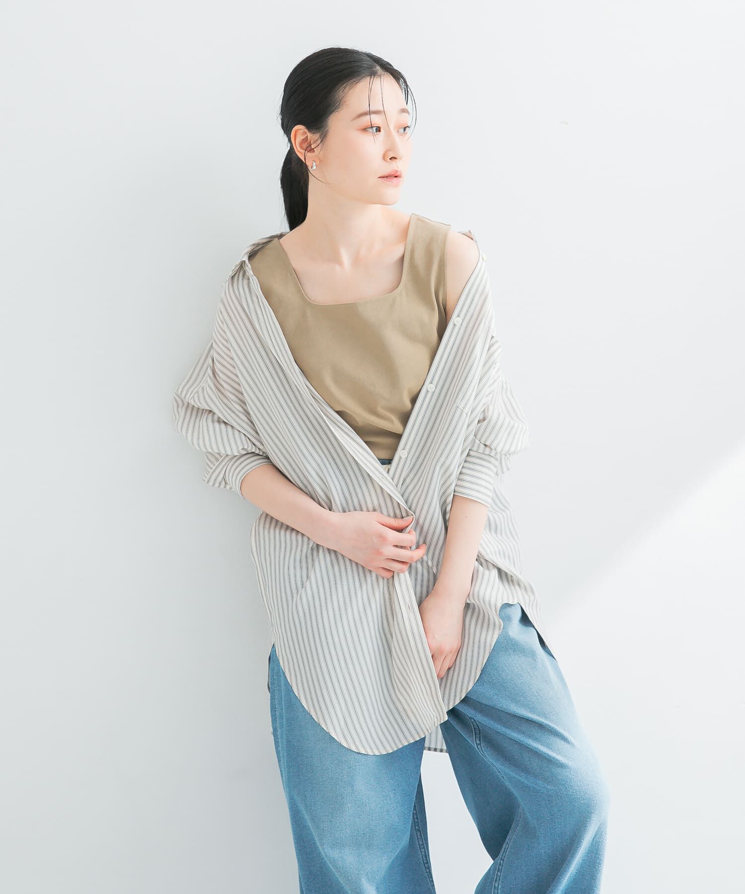 URBAN RESEARCH「スクエアネックタンクトップ」|タンクトップ|