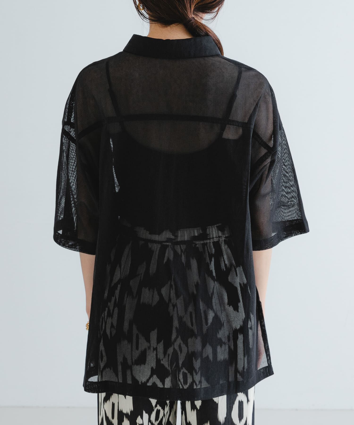 URBAN RESEARCH「コットンカラミシアーオーバーシャツ」|シャツ・ブラウス|