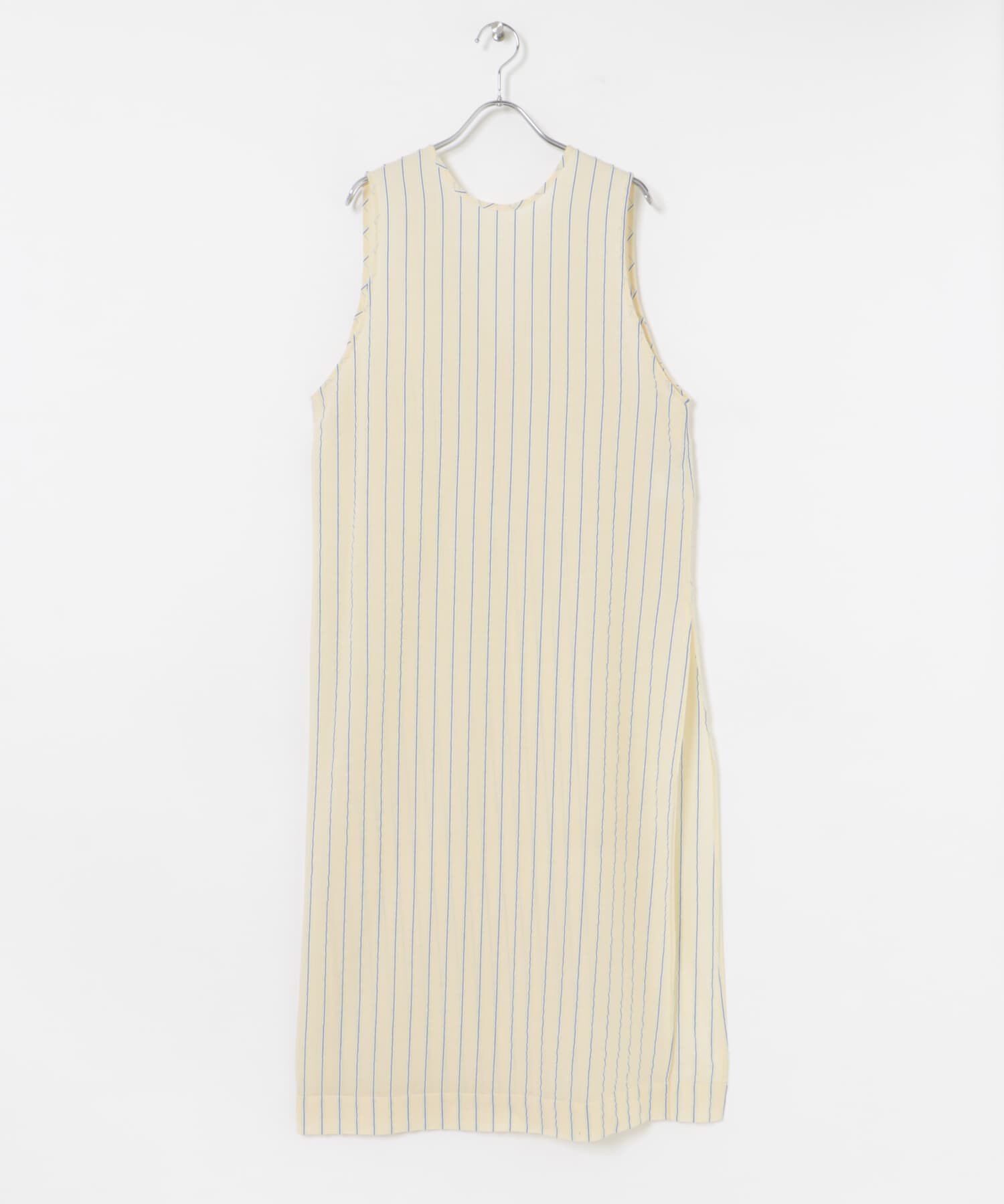 URBAN RESEARCH「new basic　インドコットンサッカーストライプワンピース」|ワンピース|