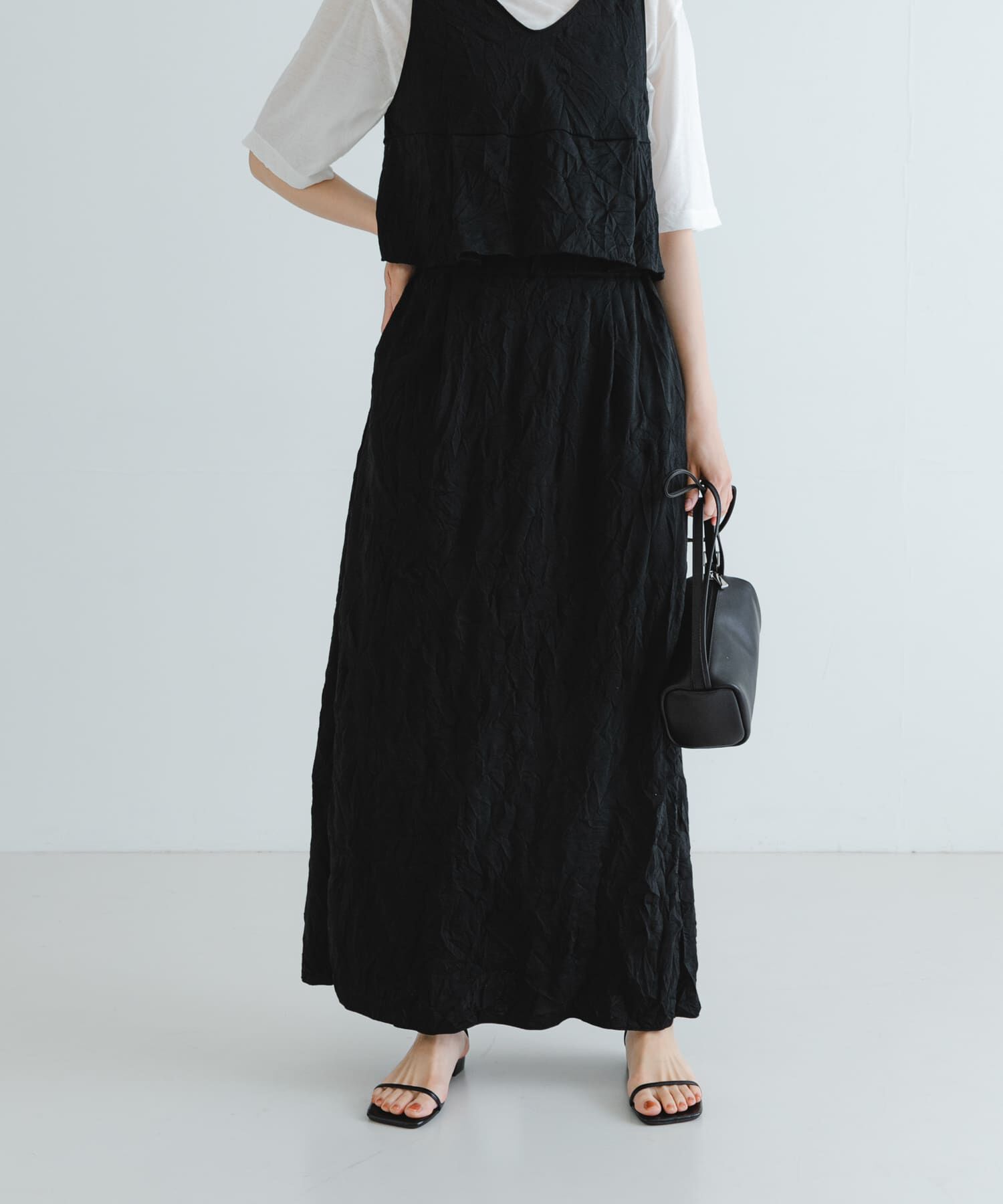 URBAN RESEARCH「『別注』GGG&times;URBAN RESEARCH　ワッシャースカート」|スカート|