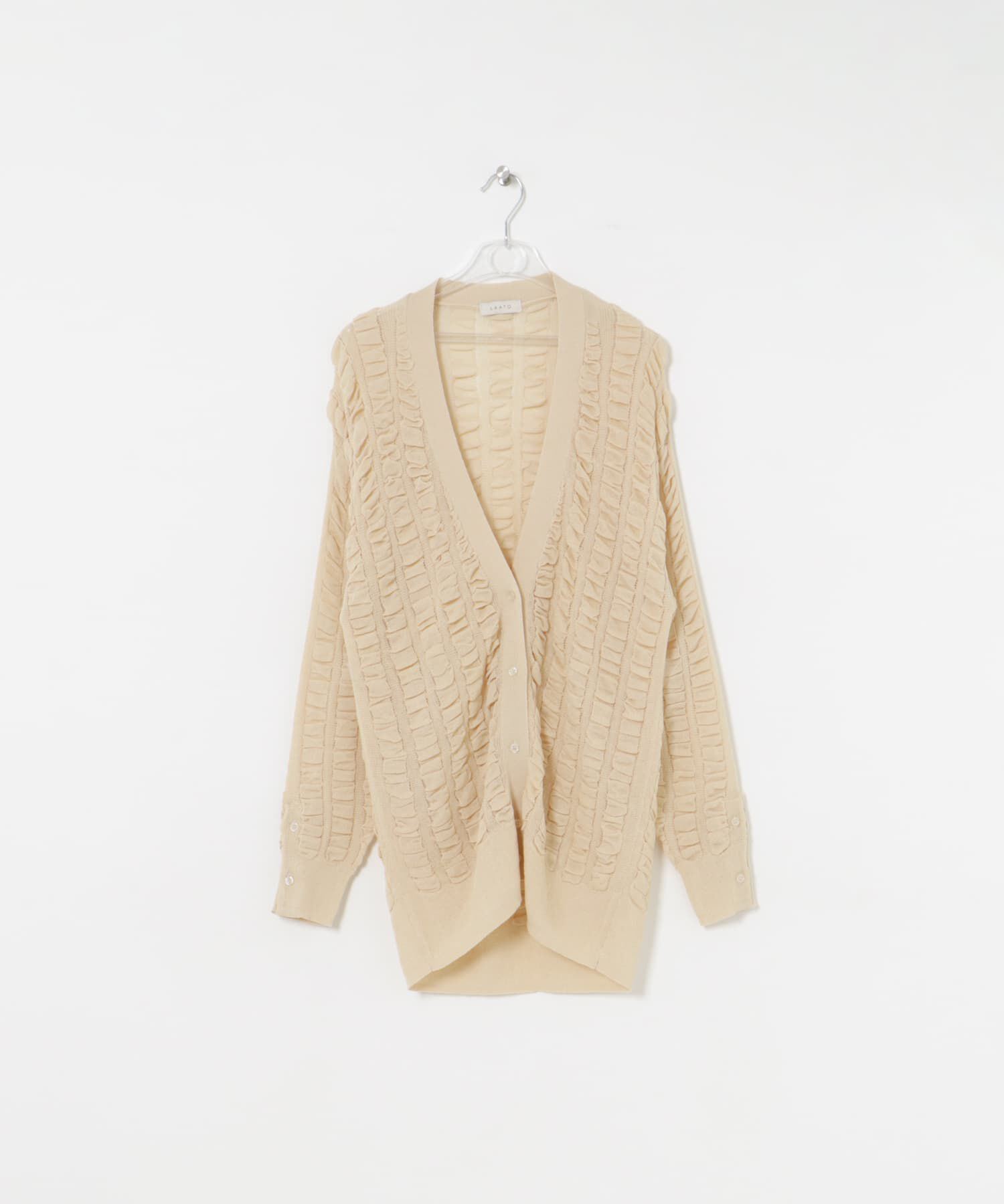 LAATO「fukure cardigan」|カーディガン|