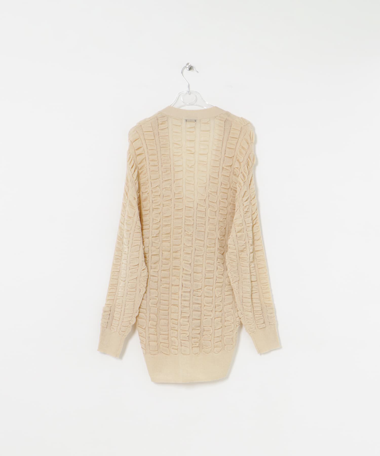 LAATO「fukure cardigan」|カーディガン|