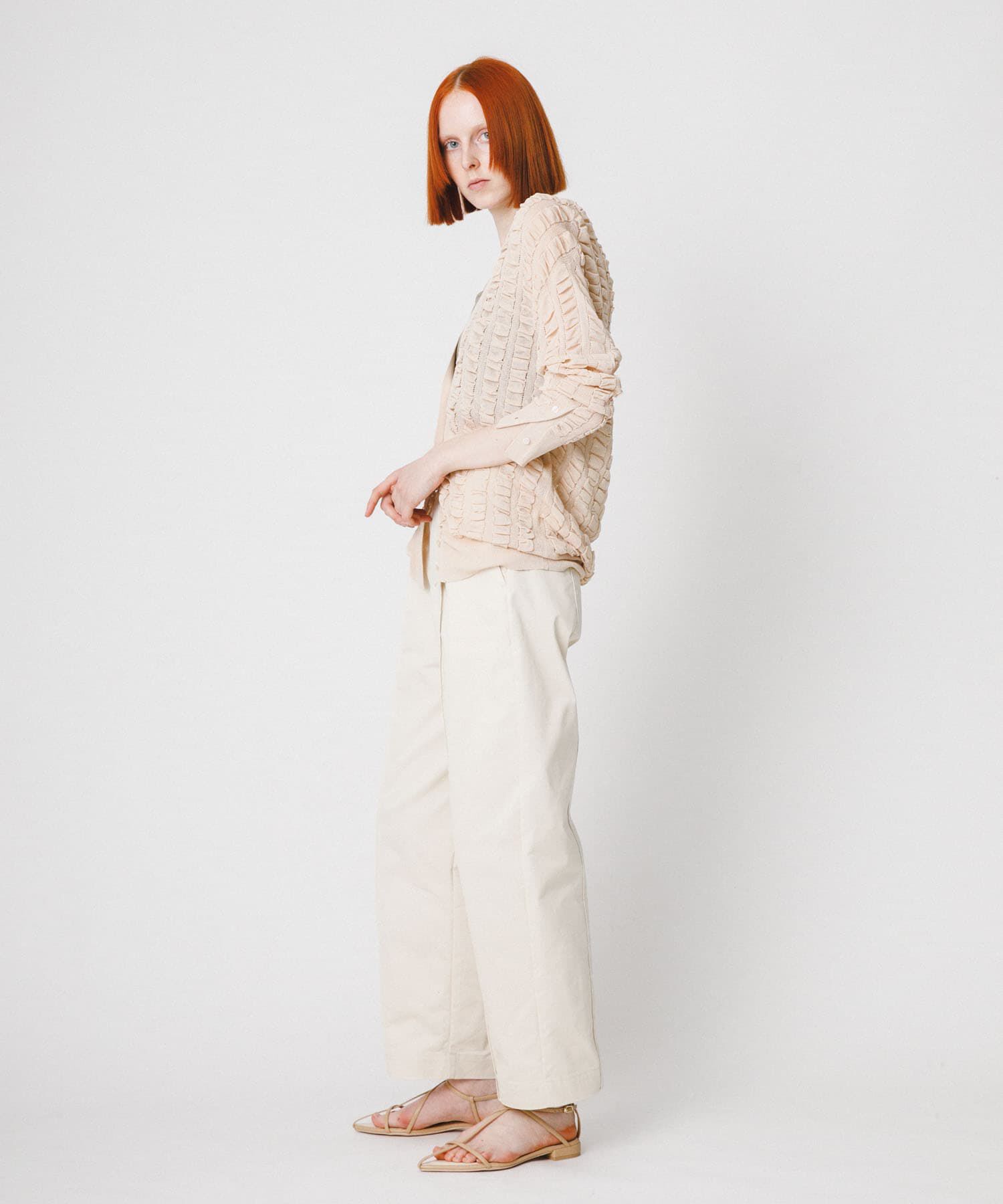 LAATO「fukure cardigan」|カーディガン|