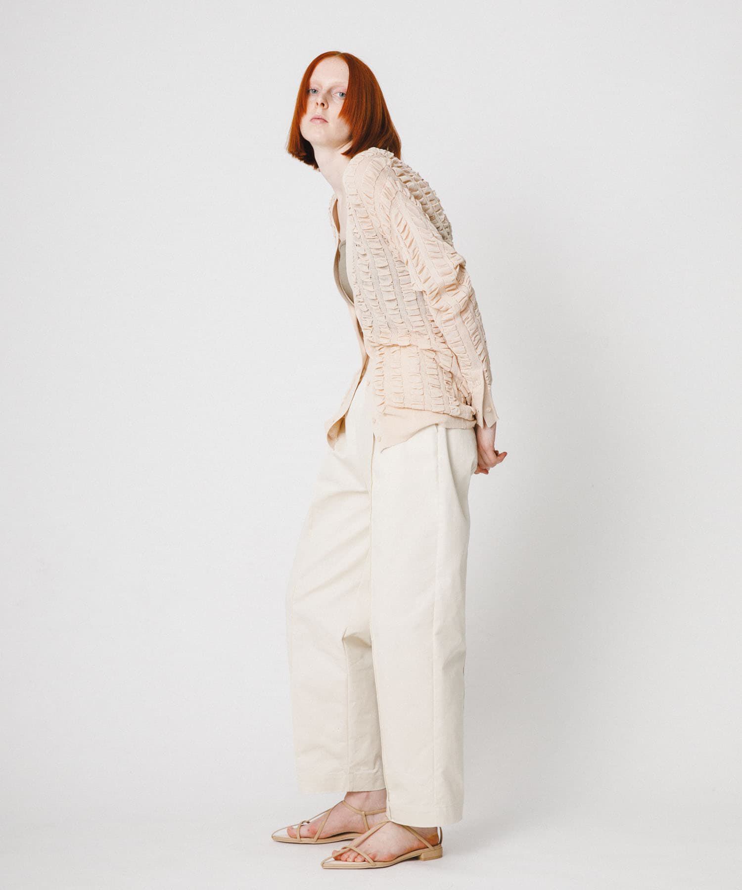 LAATO「fukure cardigan」|カーディガン|