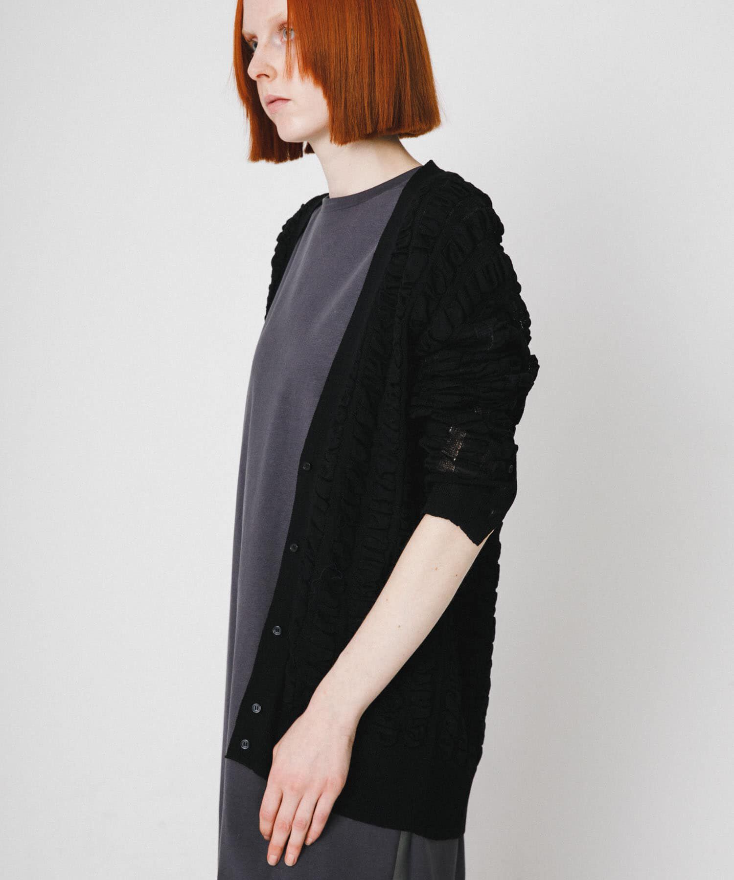 LAATO「fukure cardigan」|カーディガン|