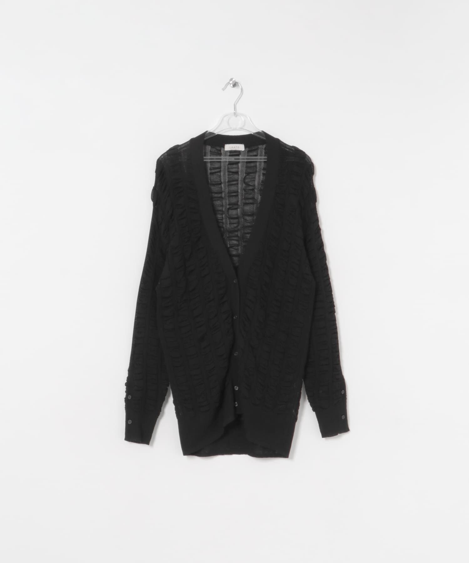 LAATO「fukure cardigan」|カーディガン|