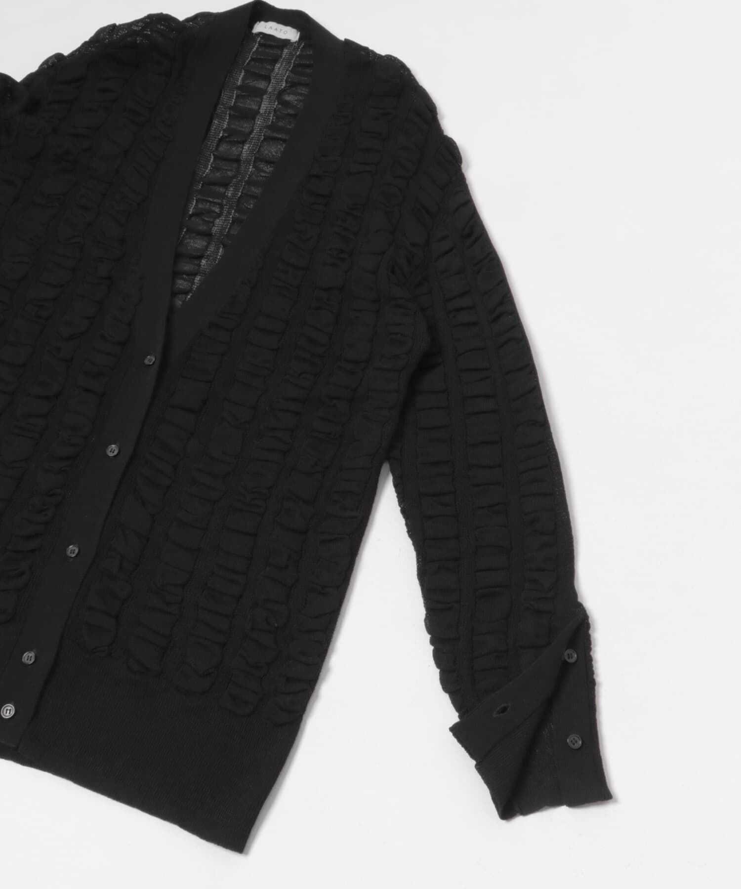 LAATO「fukure cardigan」|カーディガン|