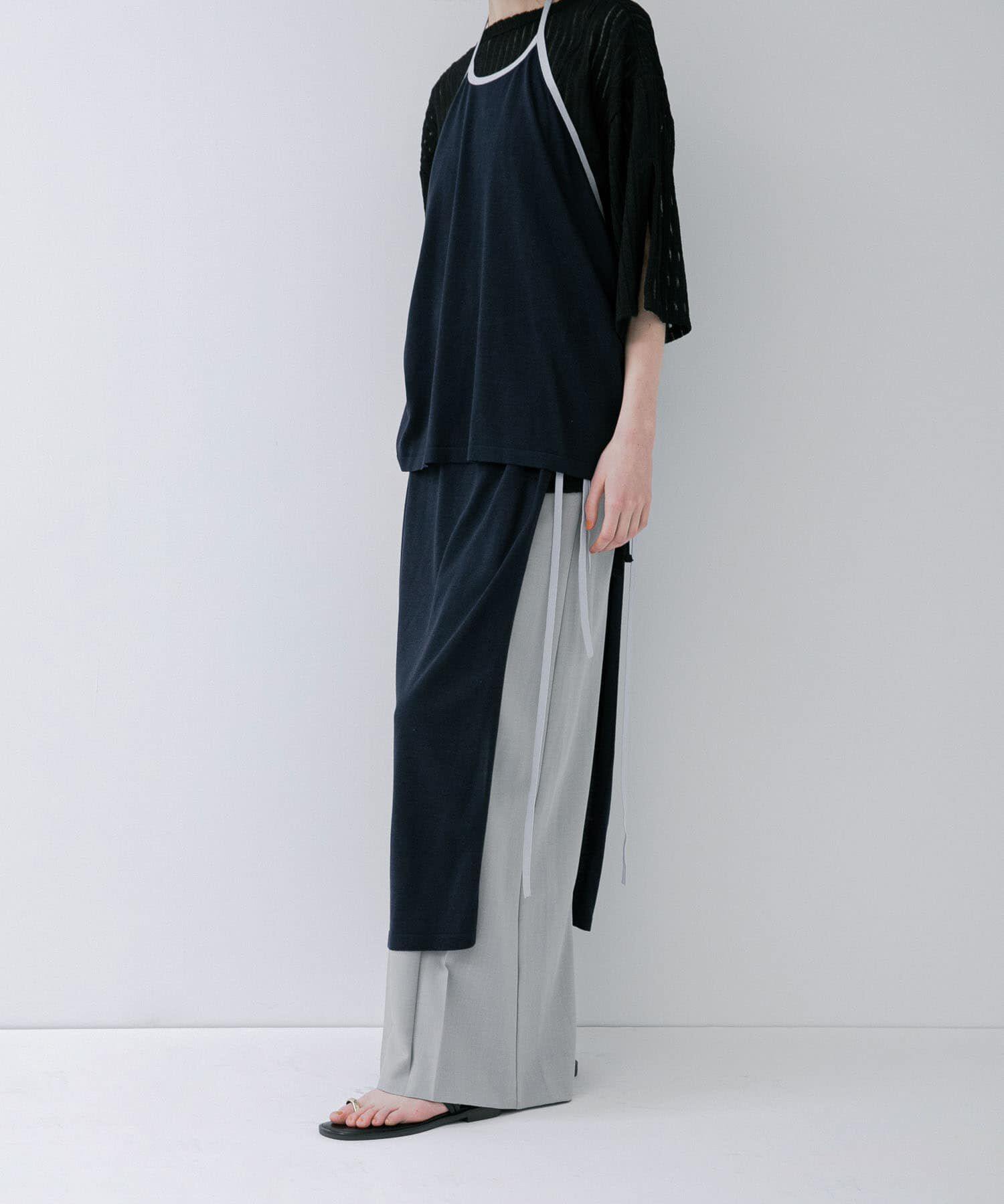 LAATO「layered piping skirt」|スカート|