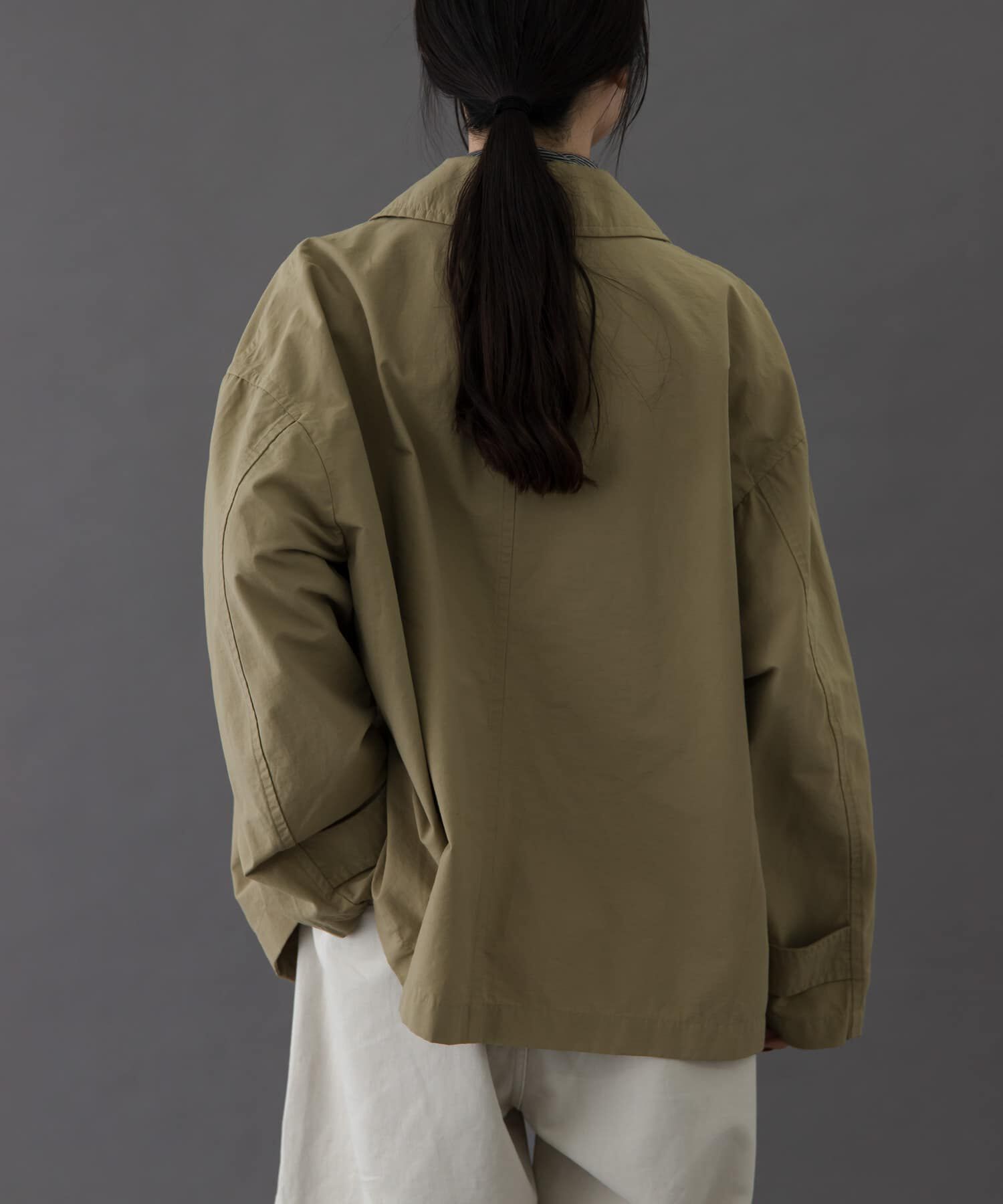 URBAN RESEARCH DOORS「FORK&SPOON　ステンカラーショートコート」|ステンカラーコート|