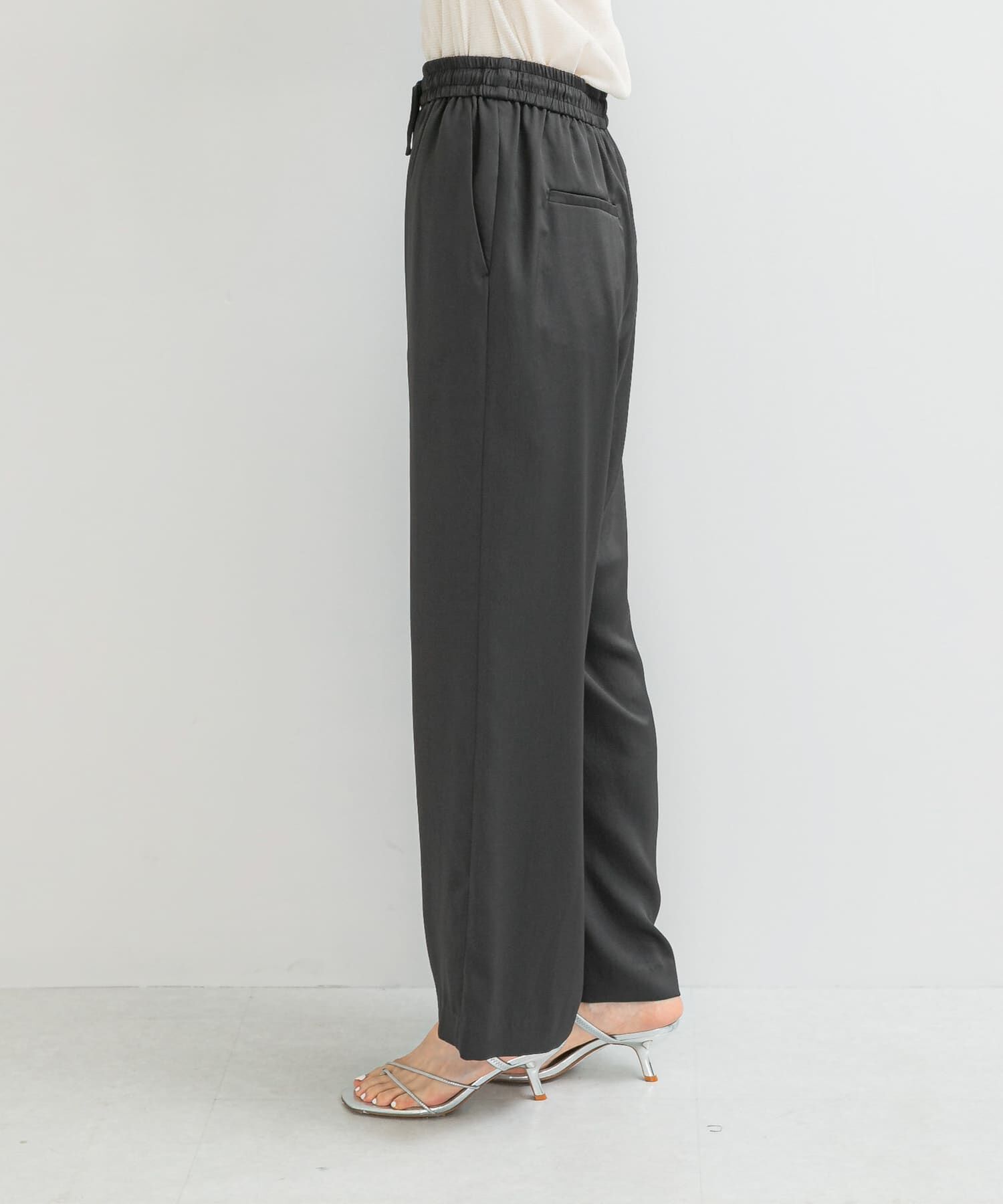 URBAN RESEARCH ROSSO「DONEEYU　サテンツイルワイドパンツ」|その他|