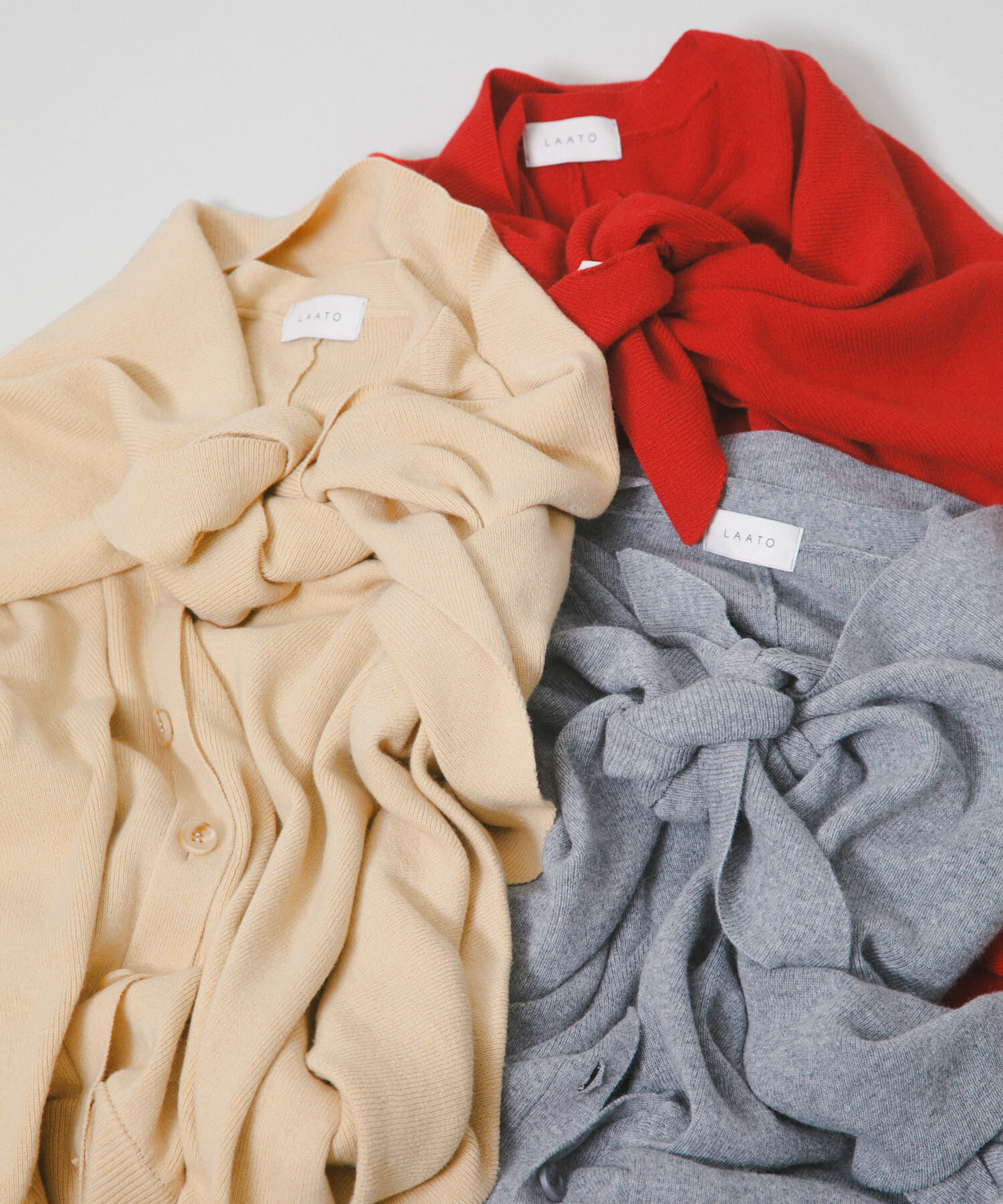 LAATO「stall knit cardigan」|ニット・セーター|