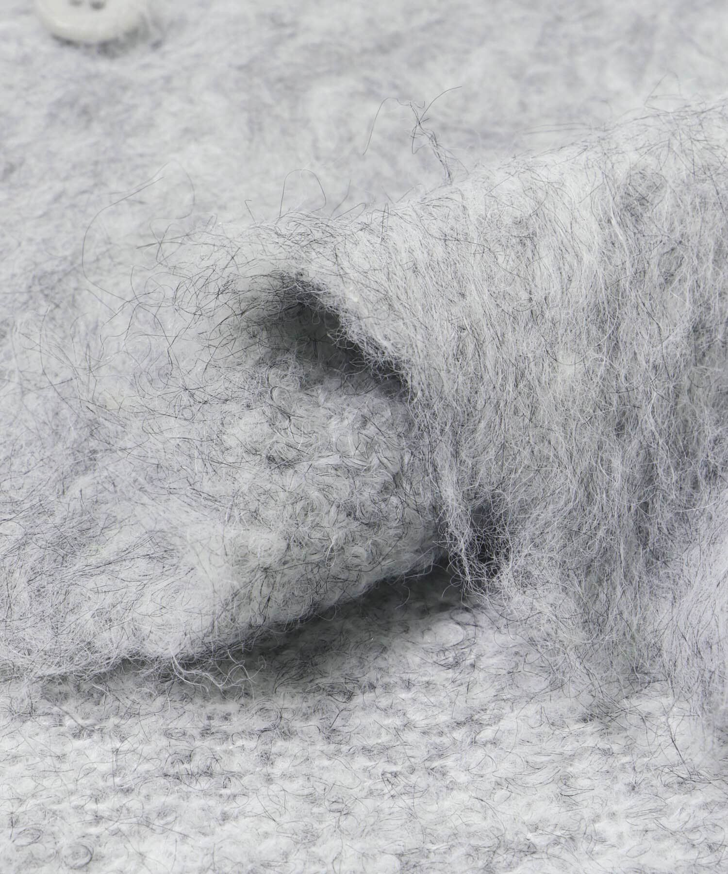 LAATO「mosamosa short cardigan」|カーディガン|